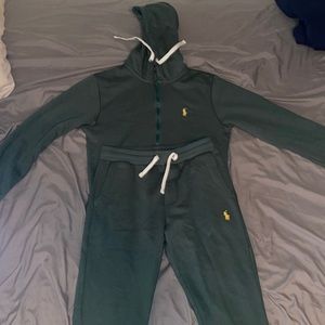 Small Green Polo Sweatsuit